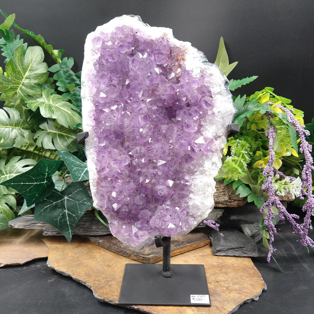 AM-2501 Amethyst Specimen with stand