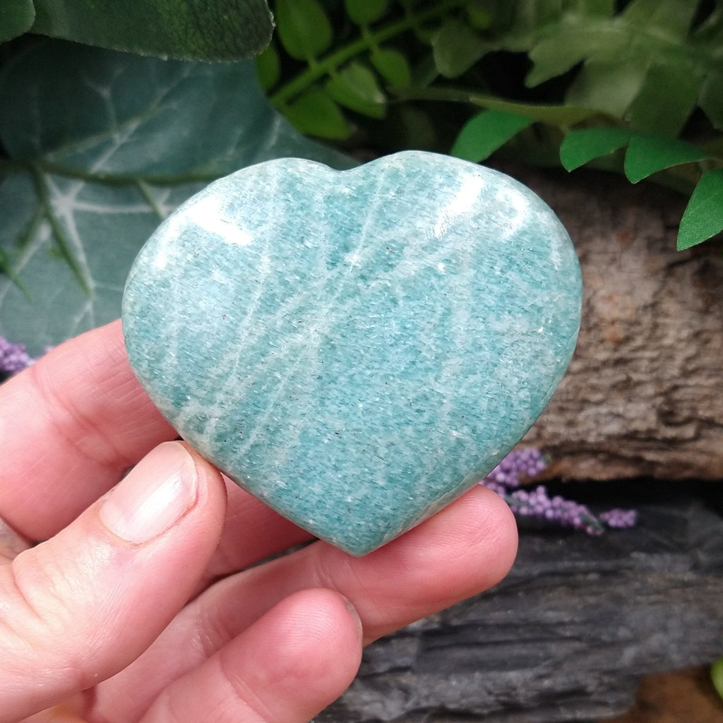 AMZ-92 Amazonite Heart