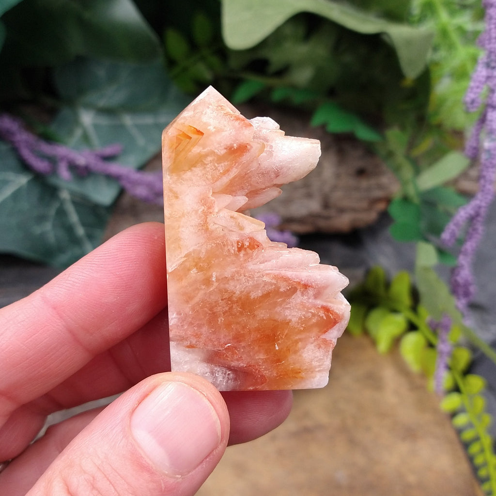 AR-120 Small Peach Aragonite Tower