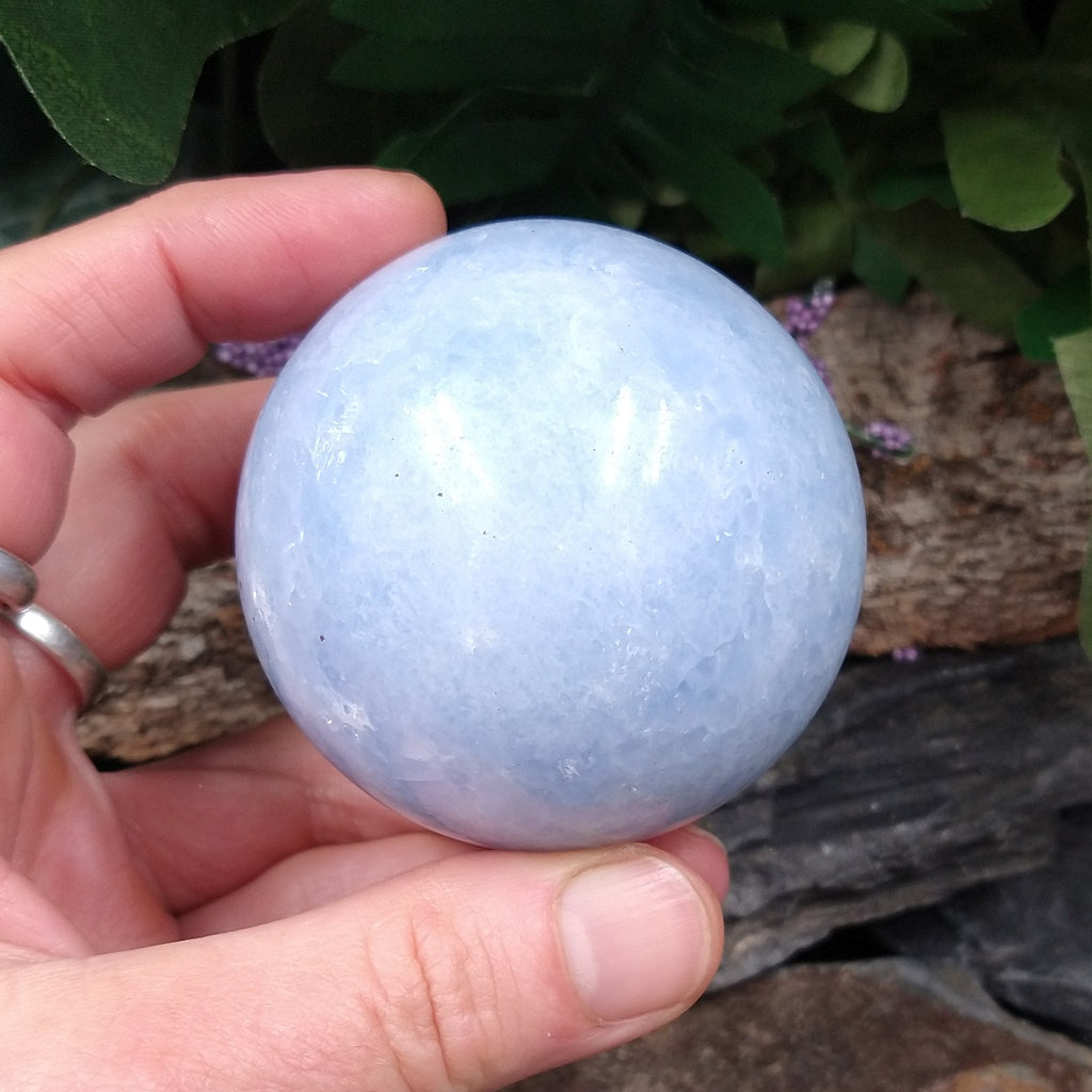 CAL-250 Blue Calcite Sphere