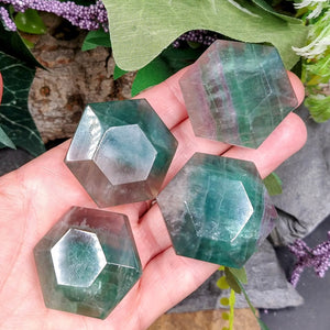 FL-387 Fluorite Hexagon