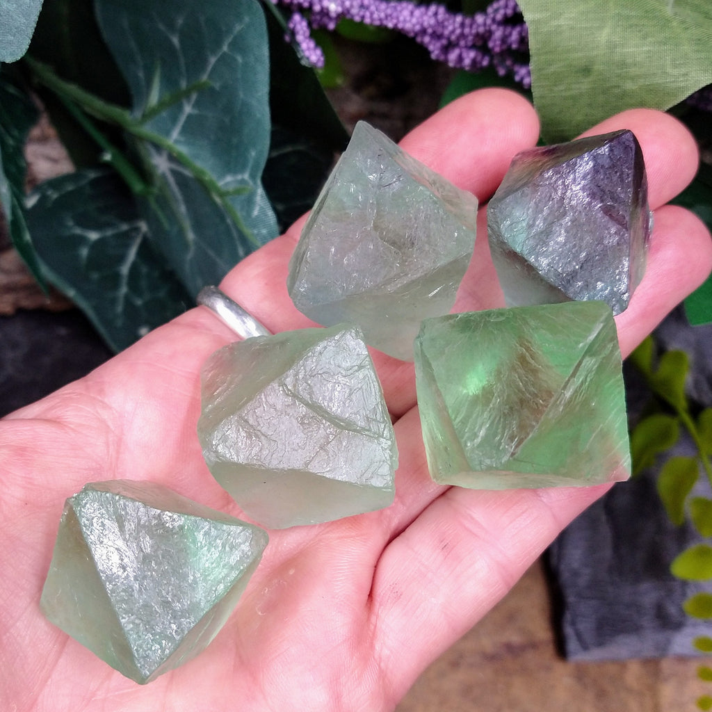 FL-388 Fluorite Octahedron Crystal