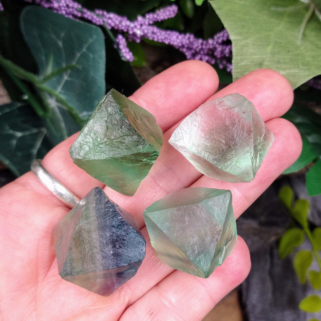 FL-389 Fluorite Octahedron Crystal