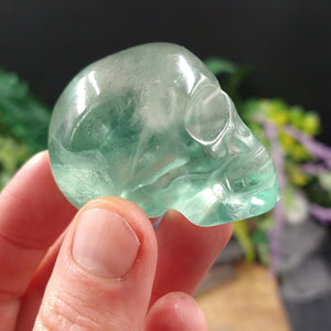 #FL-396 Fluorite Skull