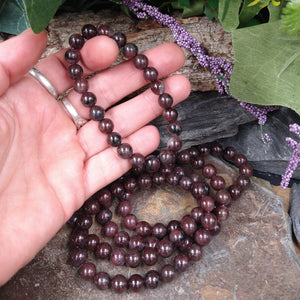 GAR-81 Garnet Bracelet