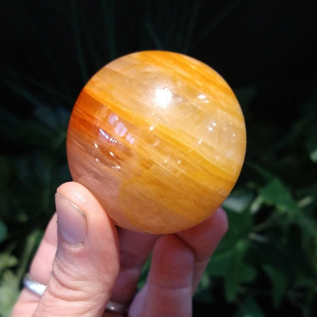 GHQ-16 Golden Healer Quartz Sphere