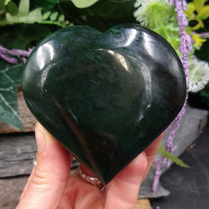 JD-167 Nephrite Jade Heart