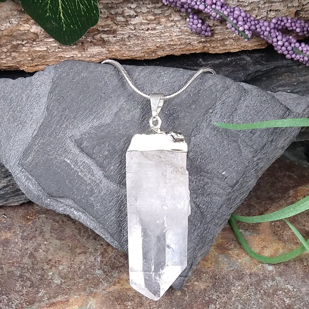 #JW-Q103 Quartz Point Pendant