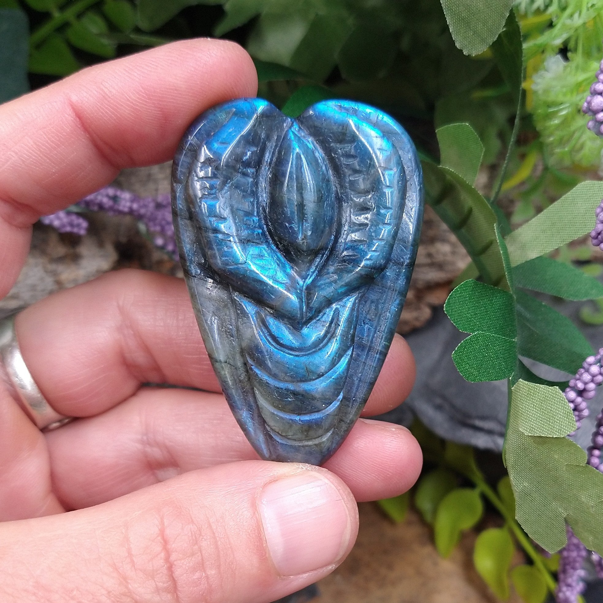 LAB-2416 Labradorite Yoni