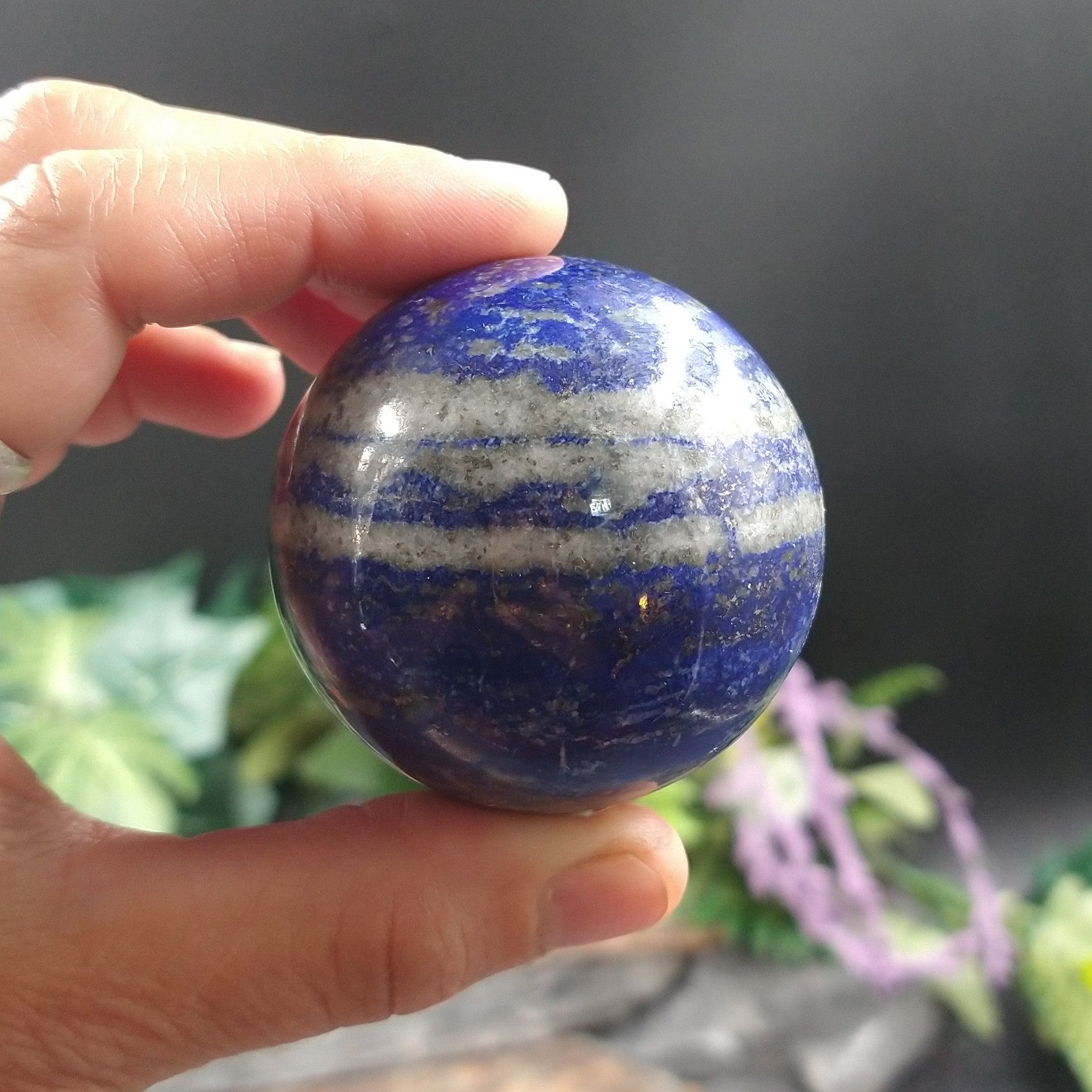 LAP-187 Lapis Lazuli Sphere