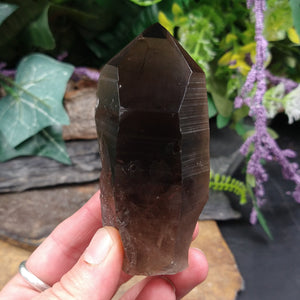 LM-1112 Smoky Lemurian Seed Crystal