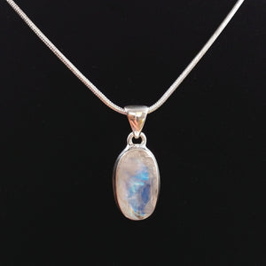 MS-58 Rainbow Moonstone Pendant