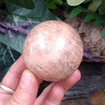 MS-66 Peach Moonstone Sphere