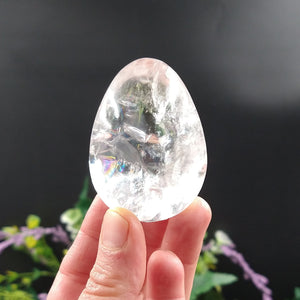 Q-5214 Quartz Crystal Egg