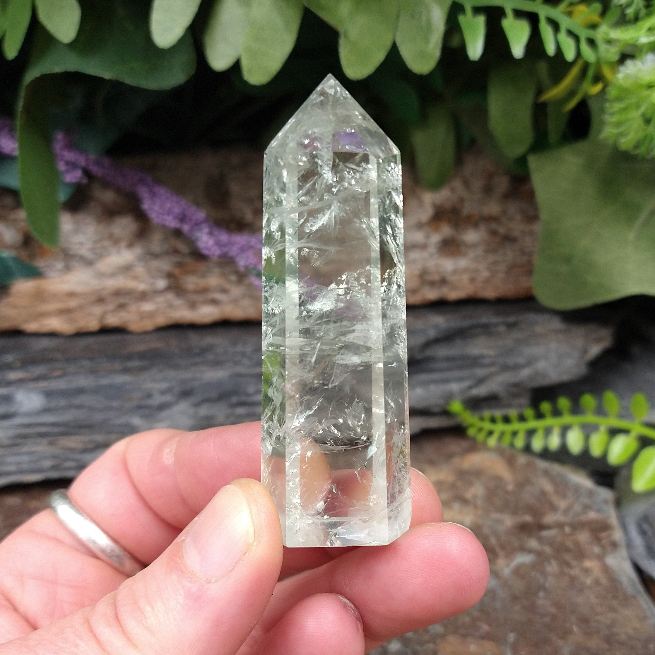 Q-5276 Green Quartz Crystal