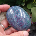 RK-18 Kyanite-Fuchsite-Ruby Palm Stone