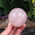RQ-190 Rose Quartz Sphere