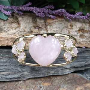 RQ-197 Rose Quartz Bracelet