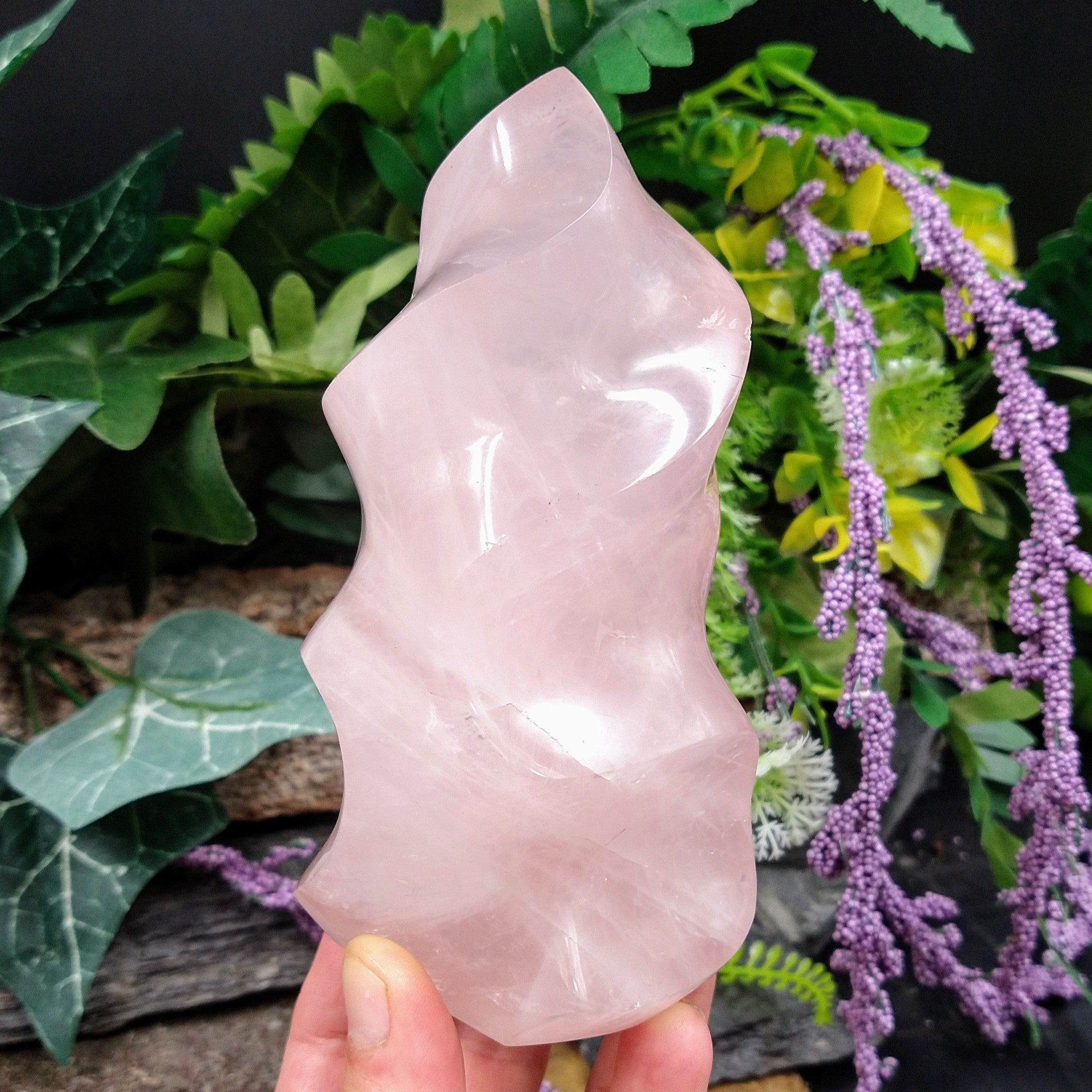 RQ-237 Rose Quartz Flame