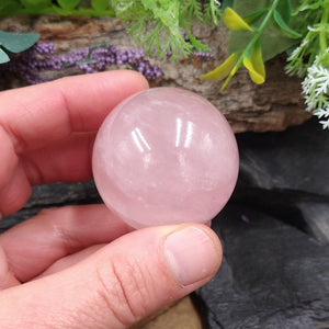 RQ-239C Small Rose Quartz Sphere