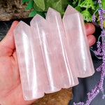 RQ-240 Rose Quartz Cut and Polished Tower