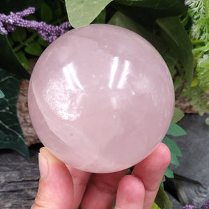 RQ-242 Rose Quartz Sphere