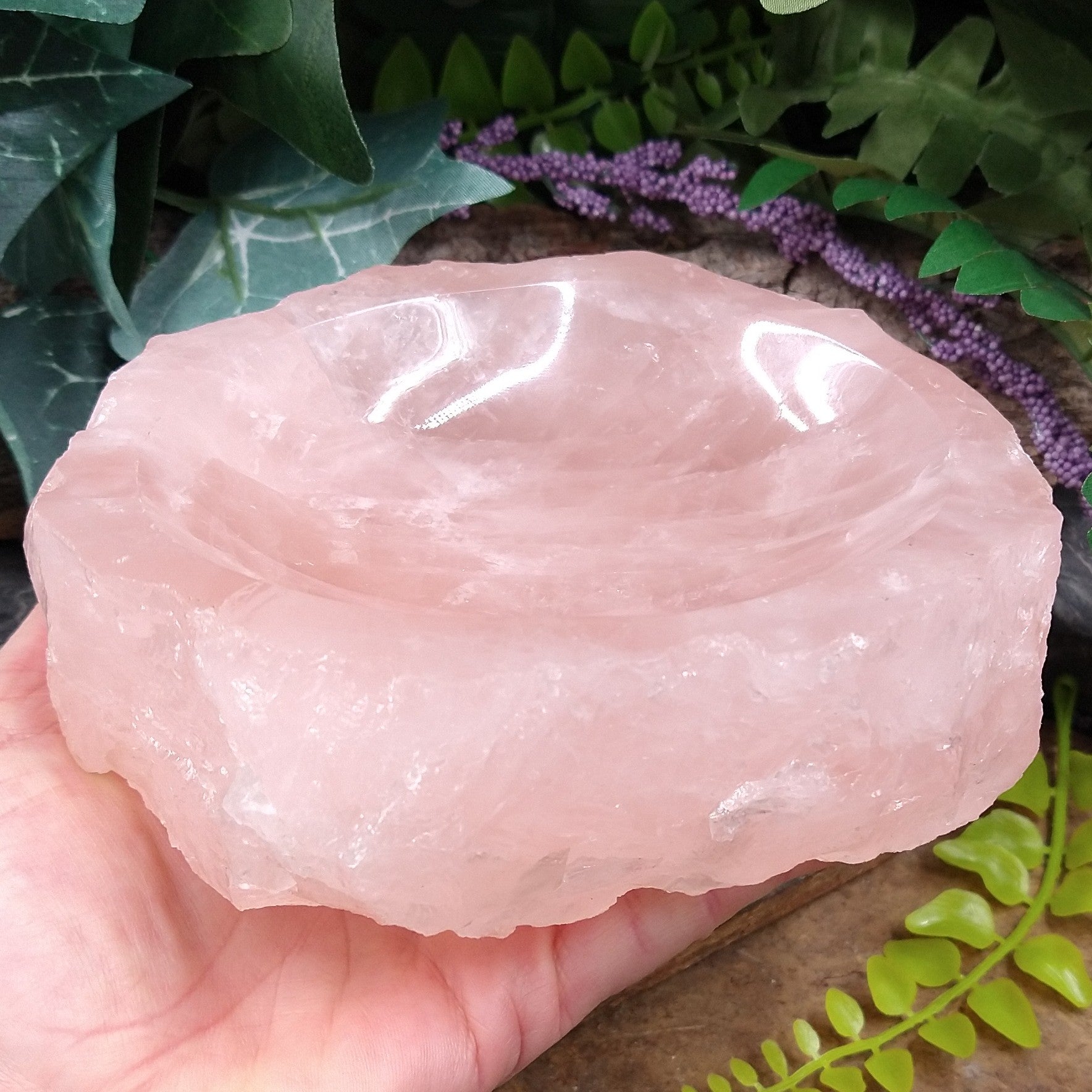 RQ-251 Rose Quartz Bowl