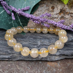 RUT-149 Rutilated Quartz Bracelet