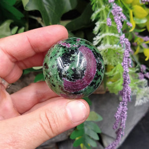 RZ-15 Ruby Zoisite Sphere