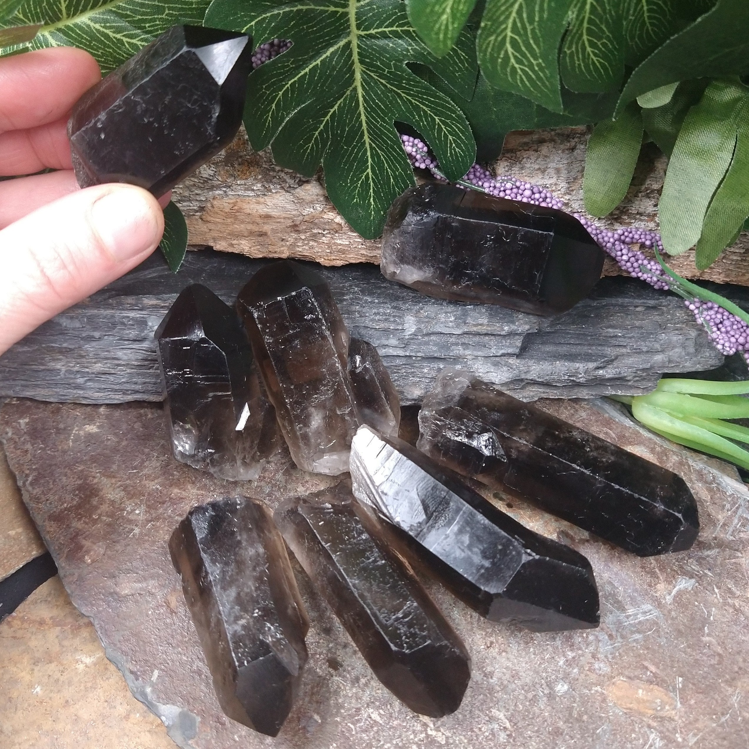 SQ-403 Smoky Quartz Crystal