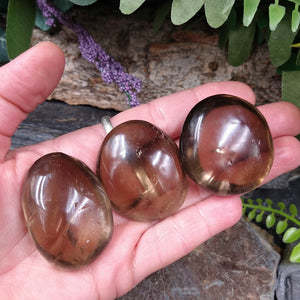 SQ-427 Smoky Quartz polished