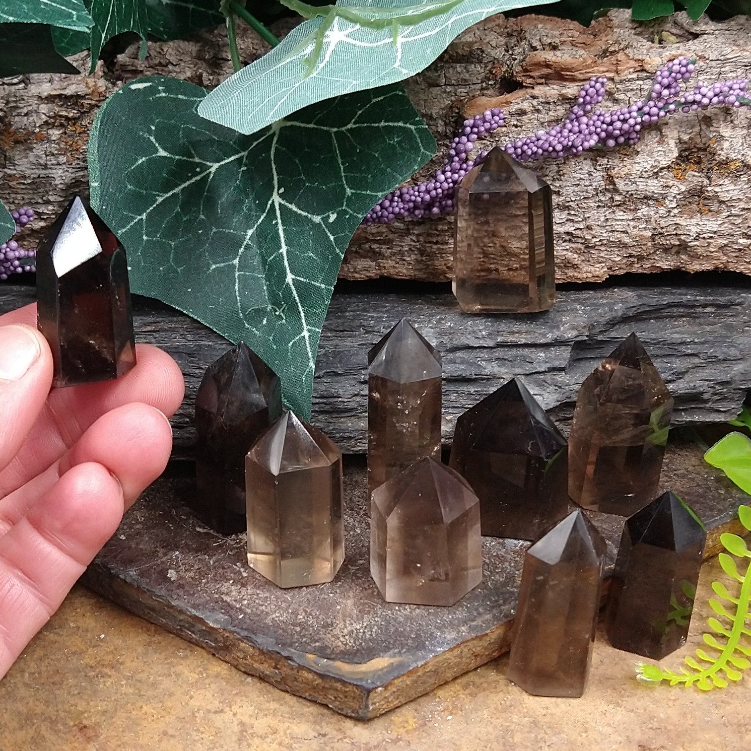 SQ-434 Smoky Quartz Crystal