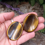 TE-31 Gold Tiger Eye Worry Stone