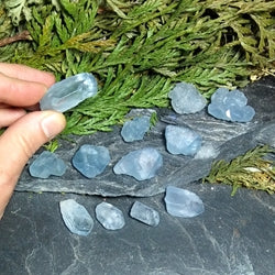 3-pack Celestite Crystals and Clusters 1-1.5 in