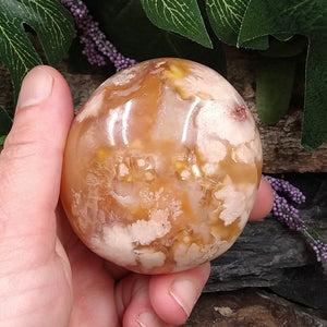 AG-285 Polished Flower Agate