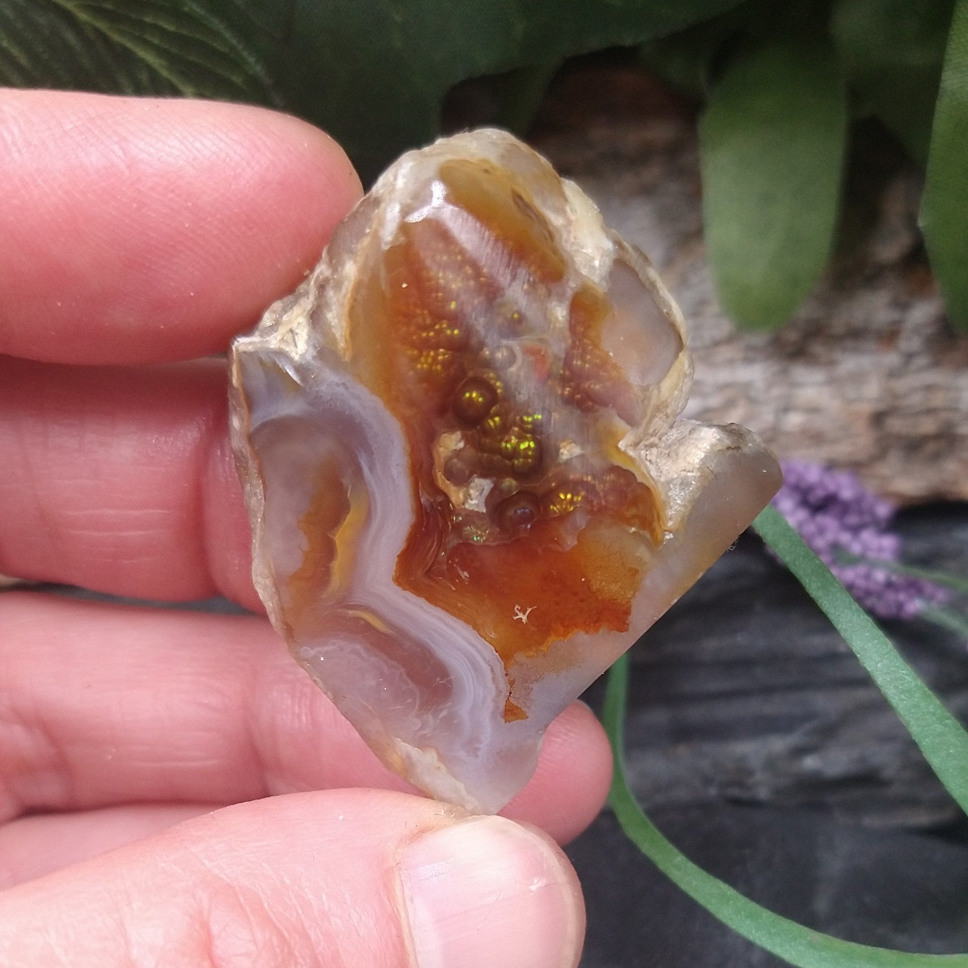 AGF-19 Fire Agate Specimen from Mexico