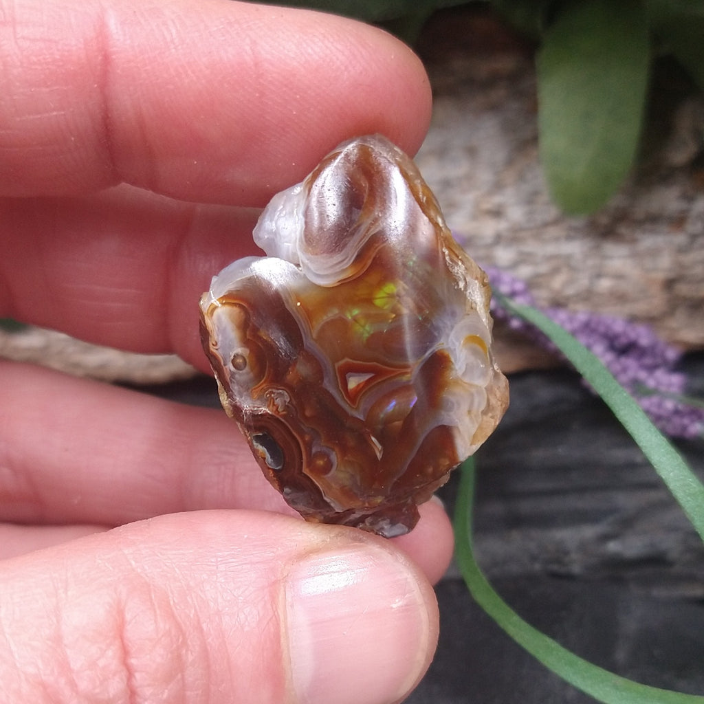 AGF-20 Fire Agate Specimen from Mexico