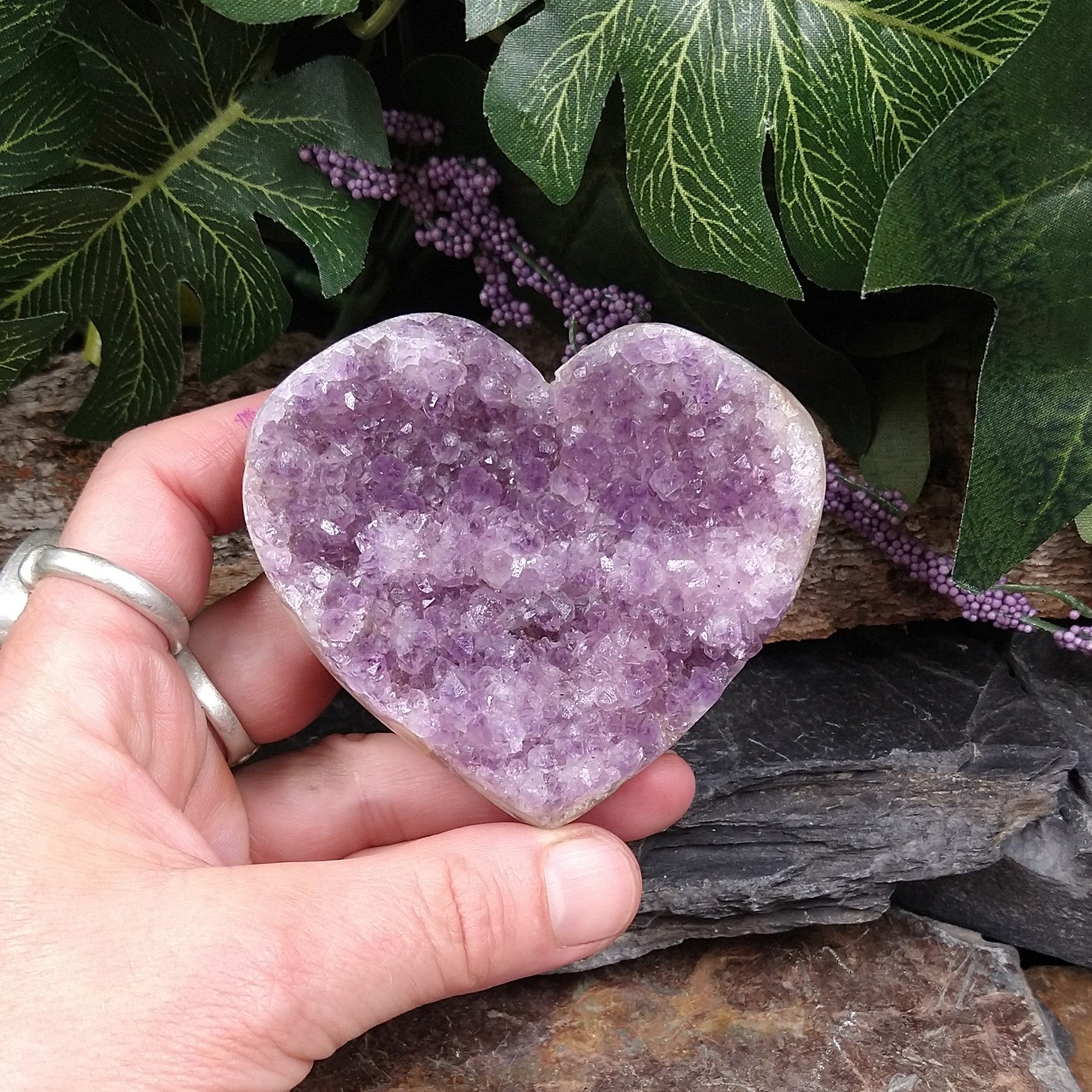 AM-2168 Amethyst Heart