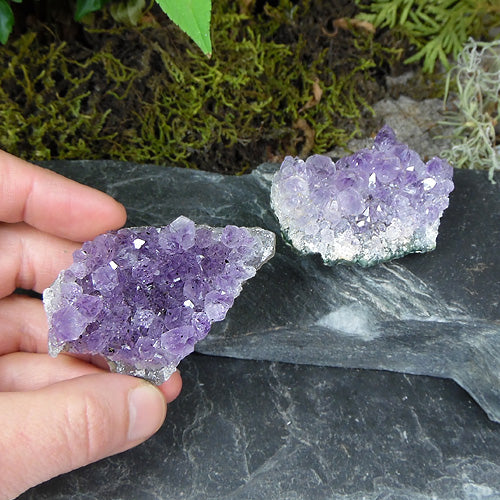 AM-412D Small Amethyst Clusters 1.5 inch