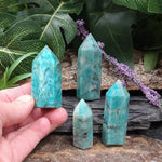 #AMZ-64b Small Polished Amazonite Point