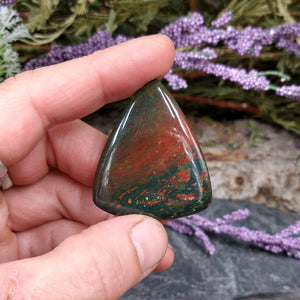 #BS-33 Bloodstone Cabochon
