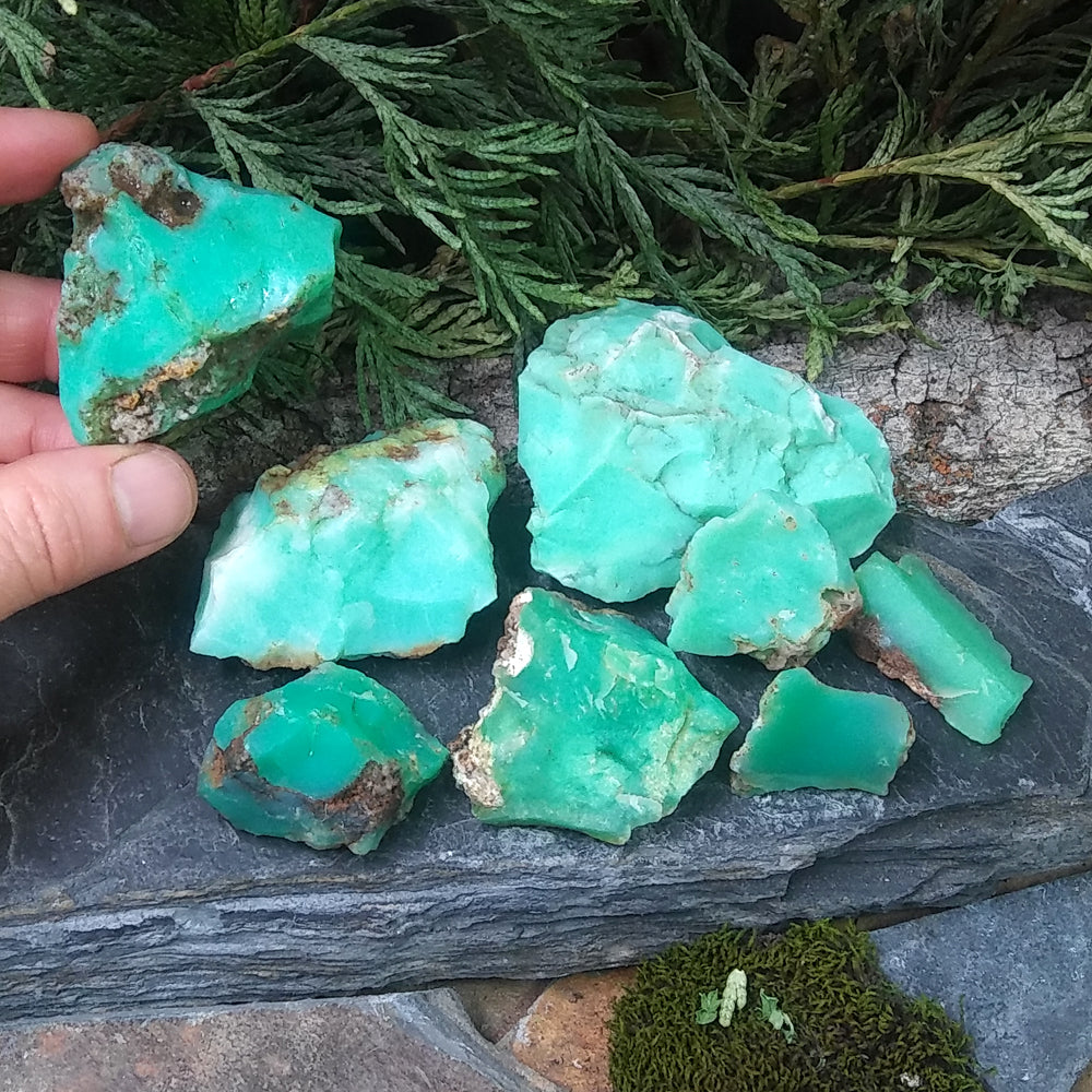 #CHR-20D Chrysoprase 37gr