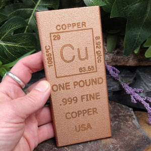 CPR-77 One Pound Copper Bar