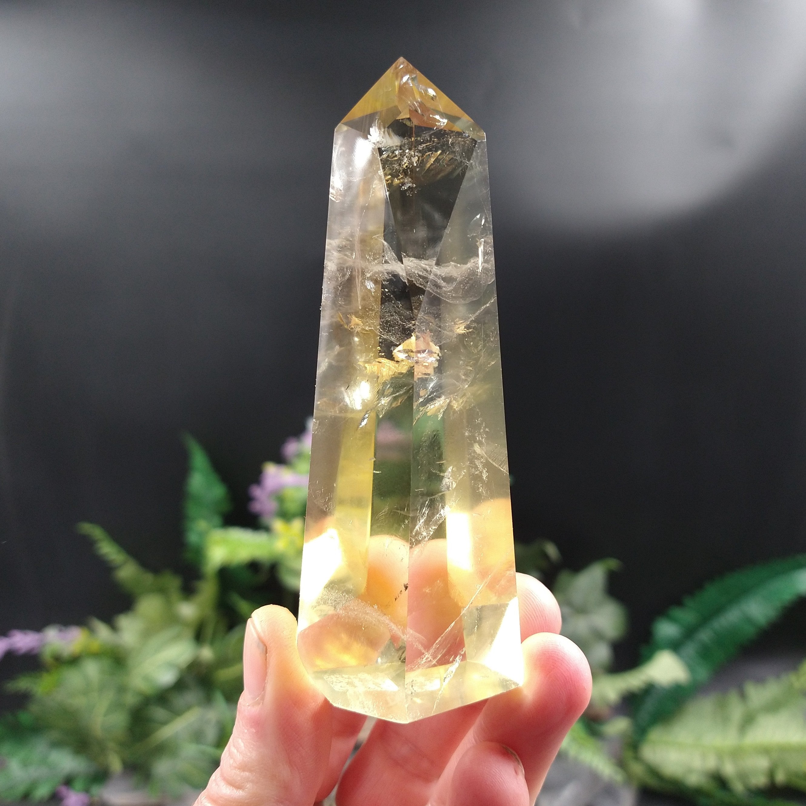 CT-350 High Grade Citrine Cut and Polished Point