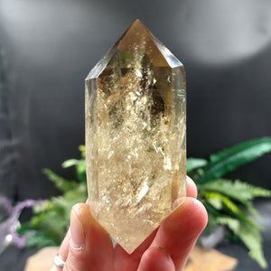 CT-363 High Grade Smoky Citrine Cut and Polished Point