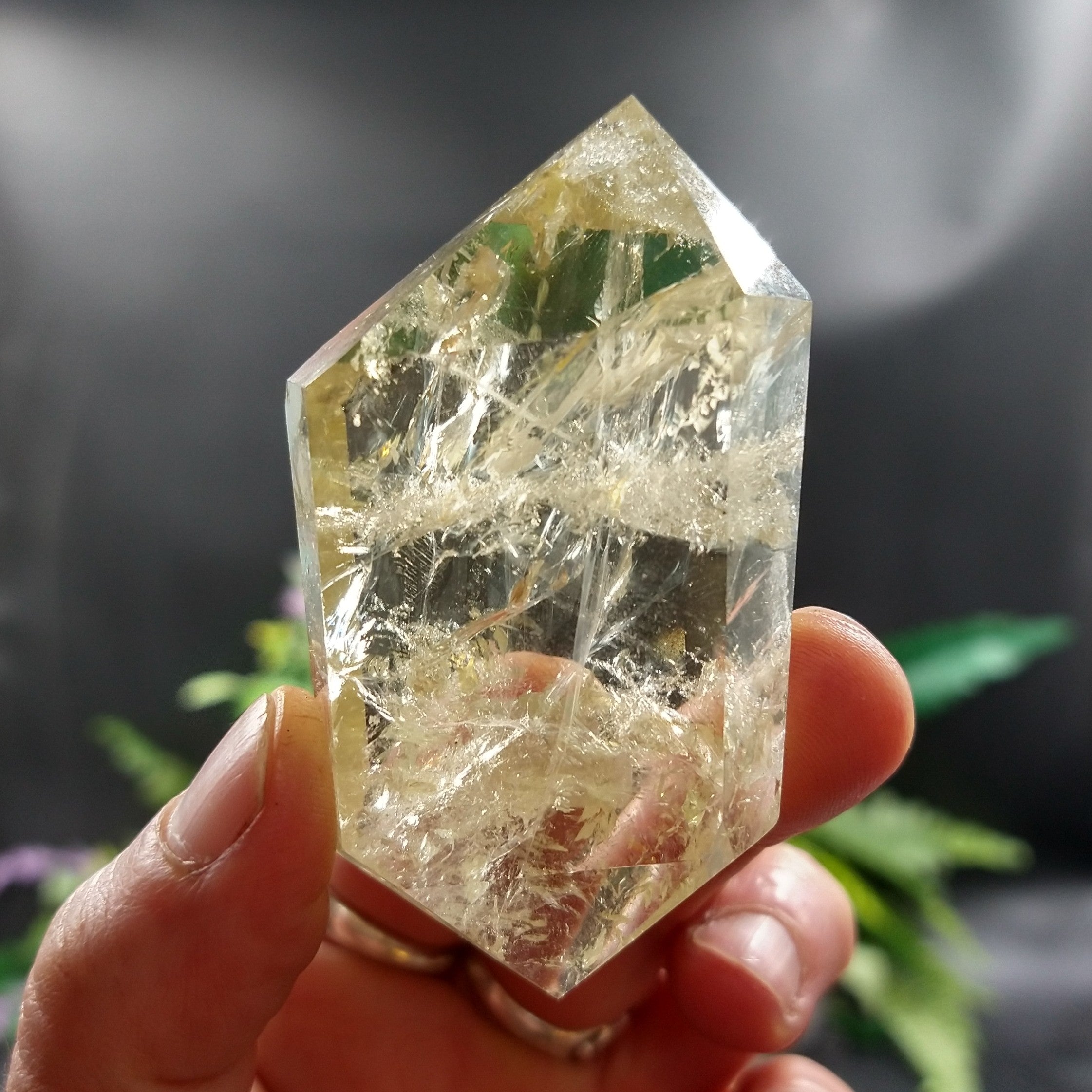 CT-366 High Grade Citrine Cut and Polished Point
