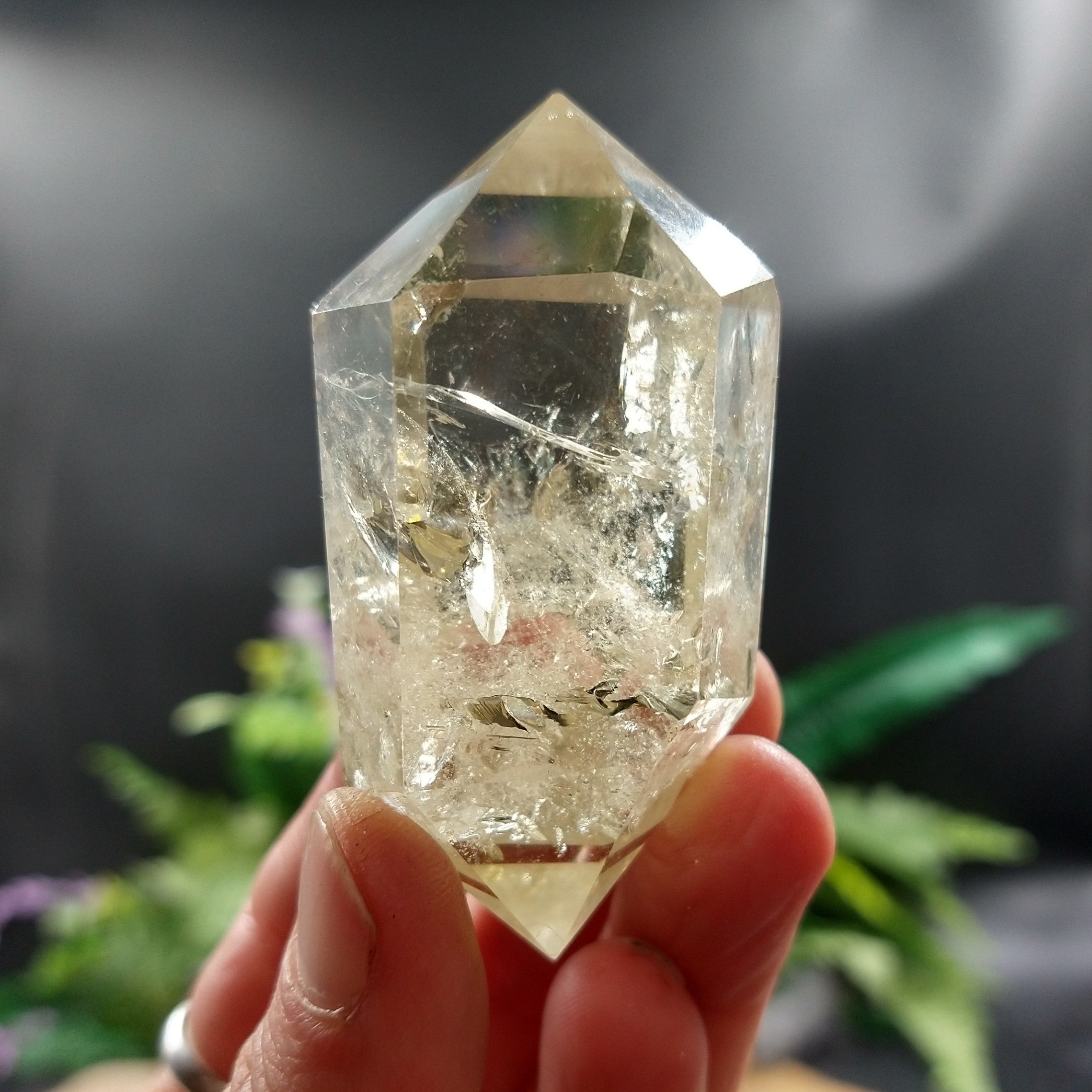 CT-367 High Grade Citrine Cut and Polished Point