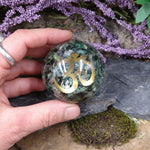#EM-372 Emerald Orgone Sphere