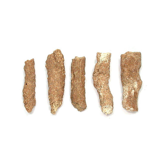 Fulgurite specimen from Morocco