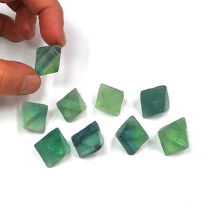 #FL-152 Small Natural Fluorite crystals 2-pack